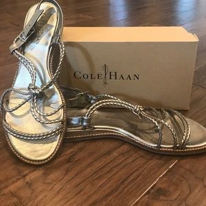 Cole Haan Phoebe sandal platinum-preloved